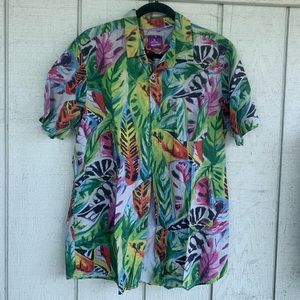 Rip Curl x Mad Steez Short sleeve button up